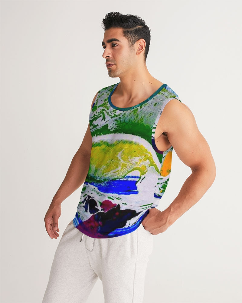 Men's Ocean Spray- Tank Top - BG