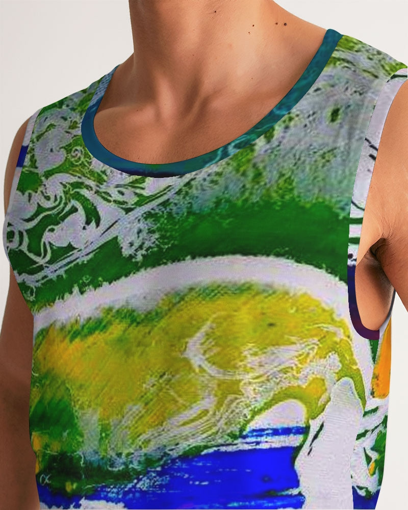 Men's Ocean Spray- Tank Top - BG