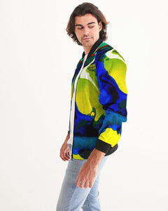 Men's Yellow Clouds - Zip-up Jacket - BY