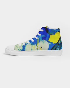 Women's Yellow Clouds - High Top Trainers - BY - (Sizes in US)