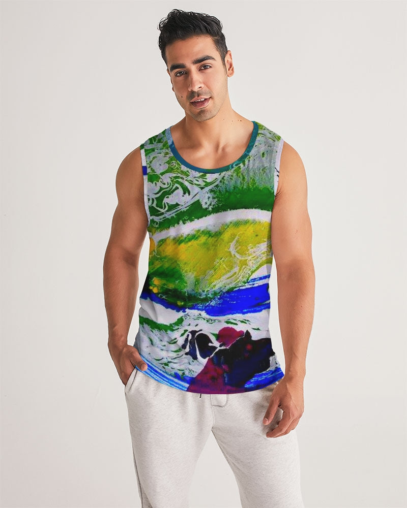 Men's Ocean Spray- Tank Top - BG