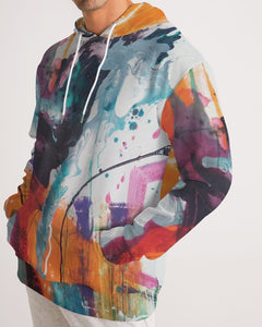 Men's Abstract Rust Hoodie - FO